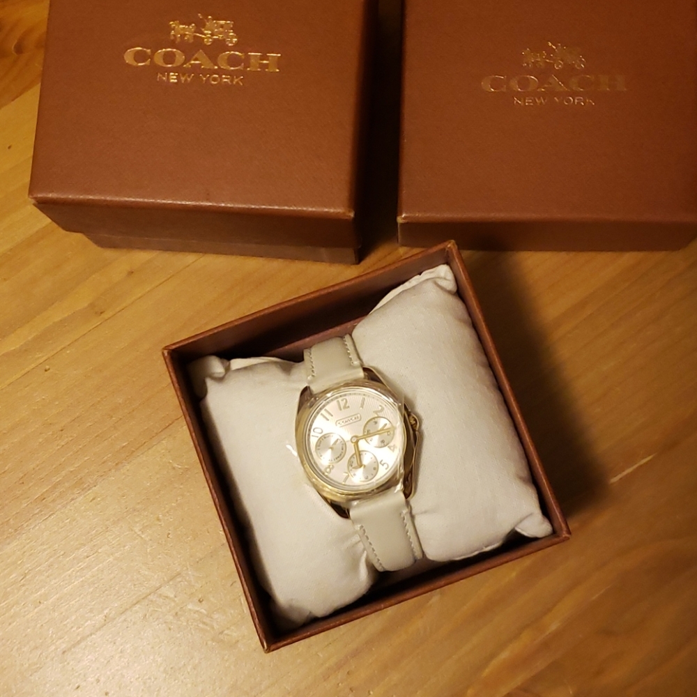 Genuine Leather COACH Watch